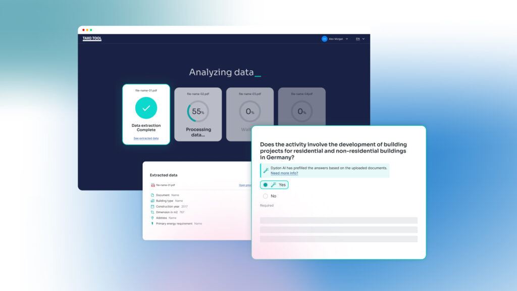 Simplify ESG and EU Taxonomy Reporting with AI