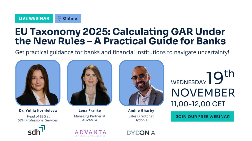 EU Taxonomy 2025: Calculating GAR Under the New Rules – A Practical Guide for Banks